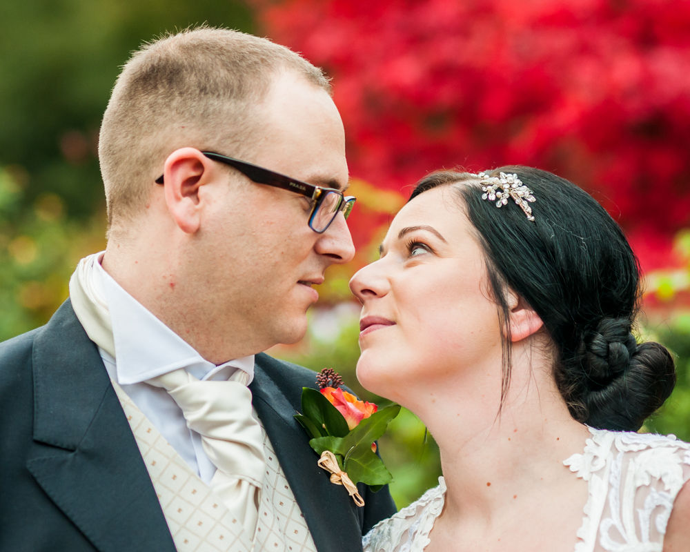 First look, Wortley Hall wedding, Sheffield wedding photographers