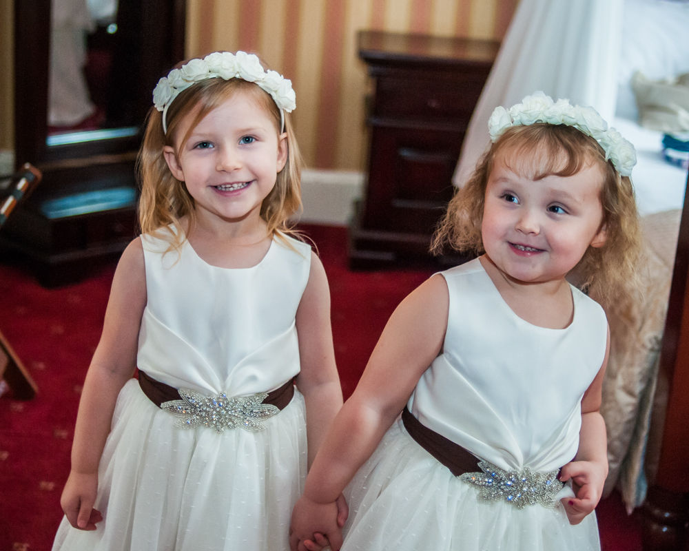Flowergirls, Wortley Hall wedding, Sheffield wedding photographers
