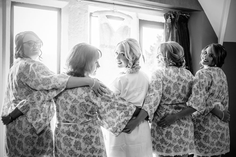 Bride squad, Maynard wedding photography Sheffield
