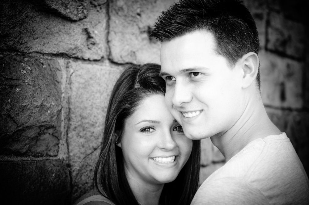 Smiling for camera, Lake District wedding photographers