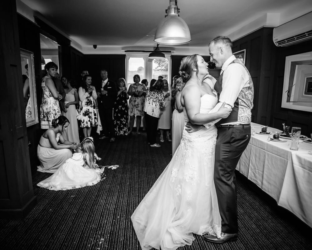 First dance in Pointing Dog, Sheffield wedding photography
