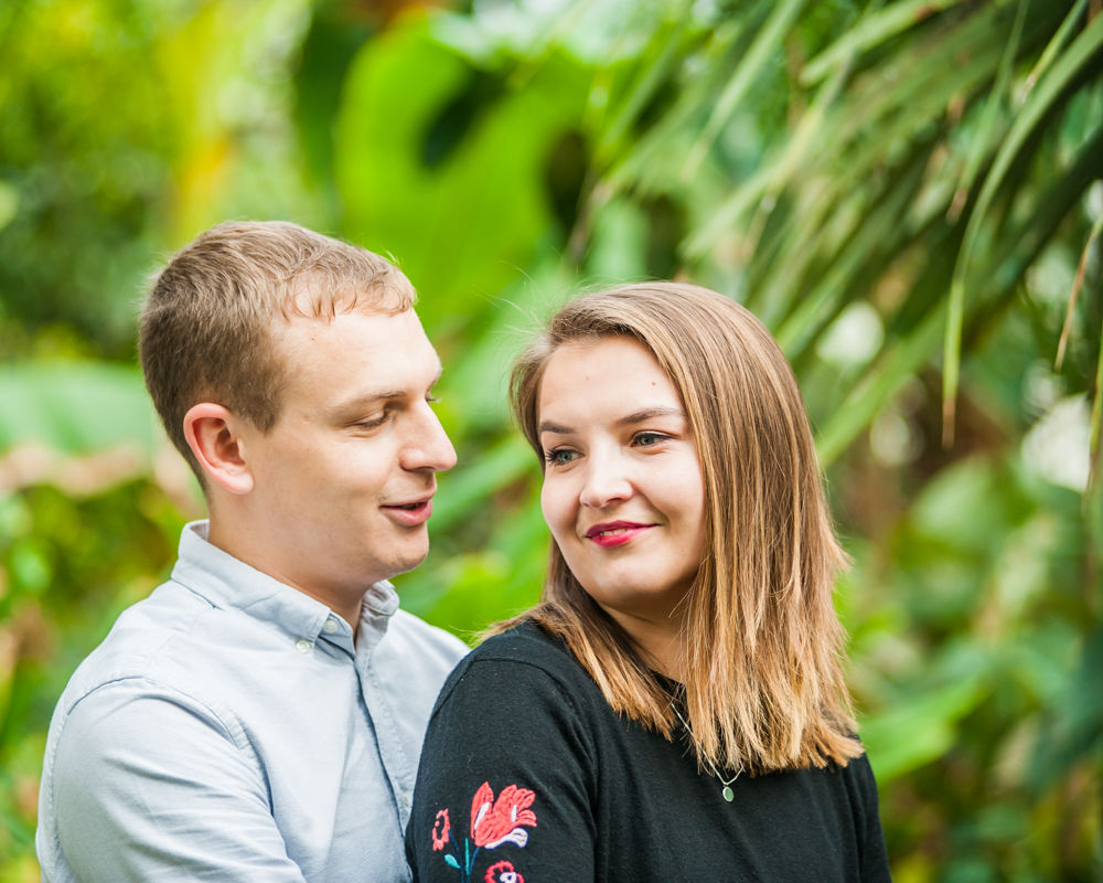 Greenhouse at Sheffield Botanical Gardens, Sheffield wedding photographers