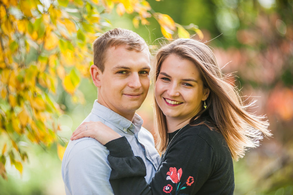 Autumn portraits in Botanical Gardens Sheffield