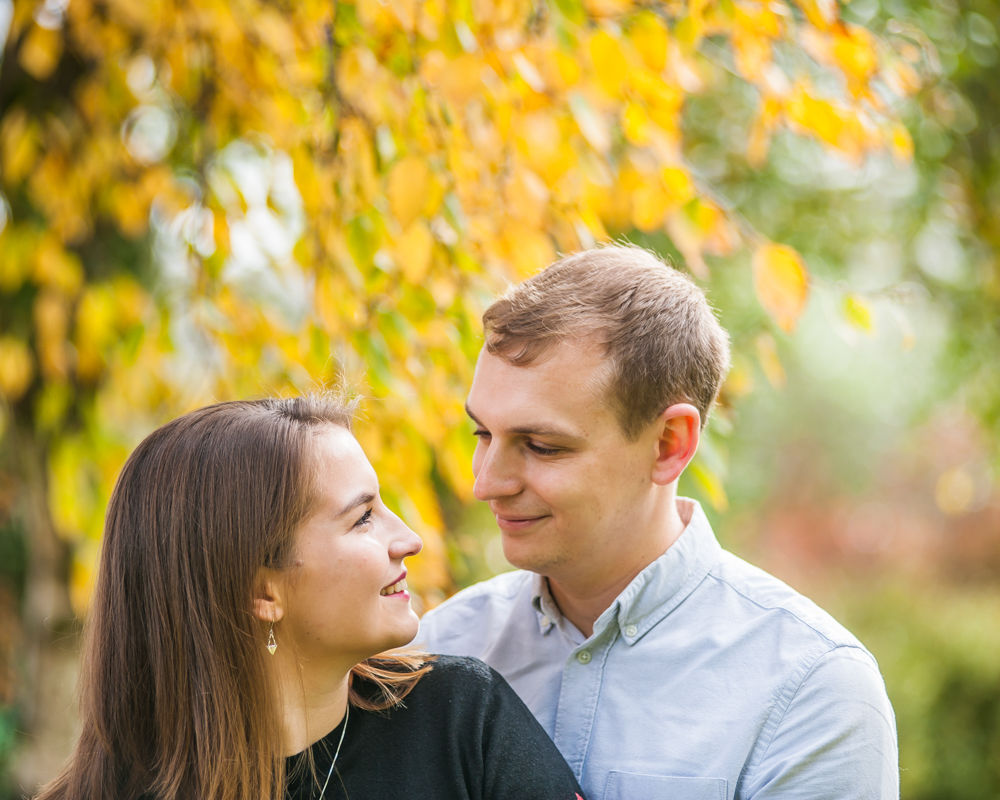 Looking at each other, Lake District wedding photographers