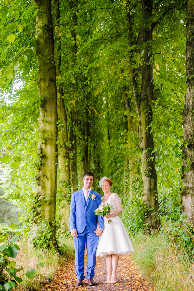 Lady Lucy's Walk bride and groom, Sheffield weddings