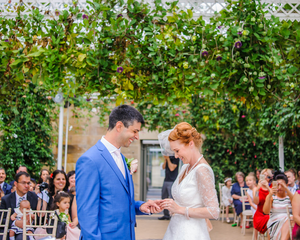 Ring exchange, Cumbria wedding photographers