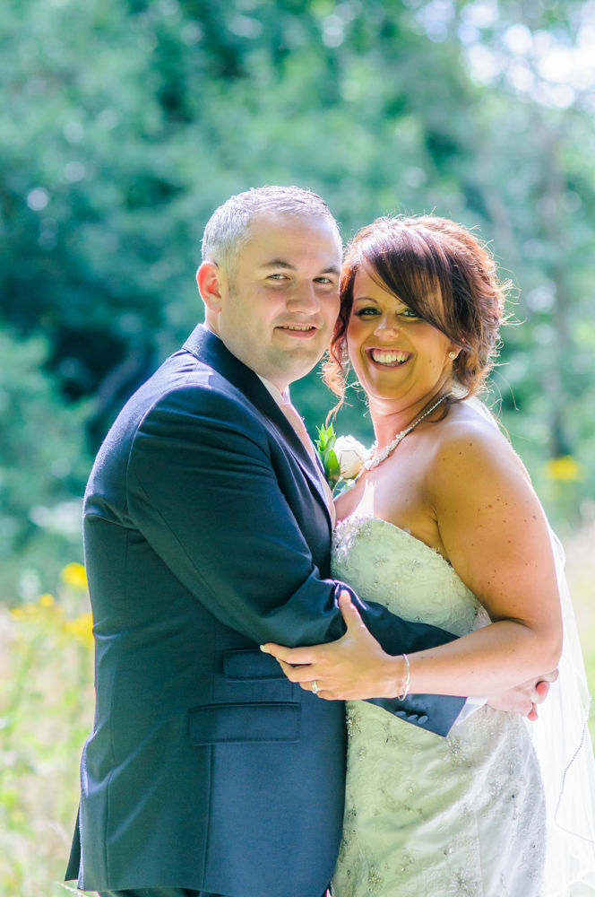 Smiles in the sunshine, Whitley Hall weddings, Sheffield wedding photographers