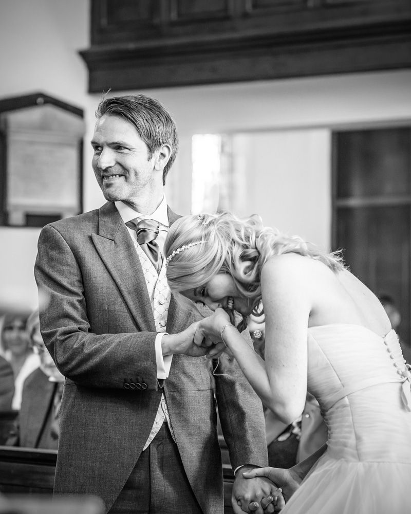 Laughter during ceremony, Maynard wedding, Sheffield photographers