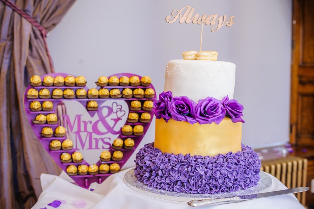 Cake and treats, Maynard wedding, Sheffield photographers