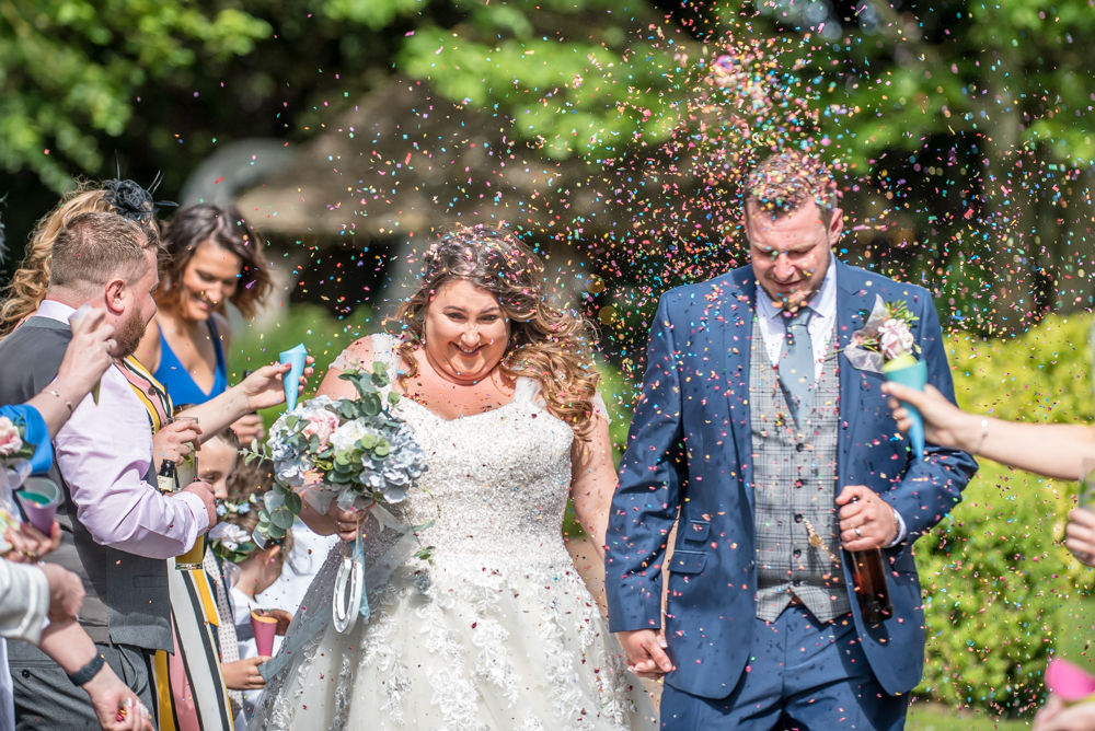 Confetti, Ye Olde Bell wedding, Retford