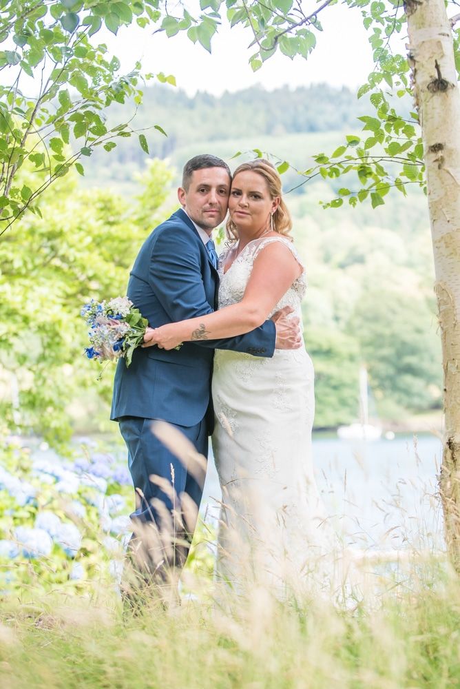 The gardens at Lakeside Hotel, Windermere weddings