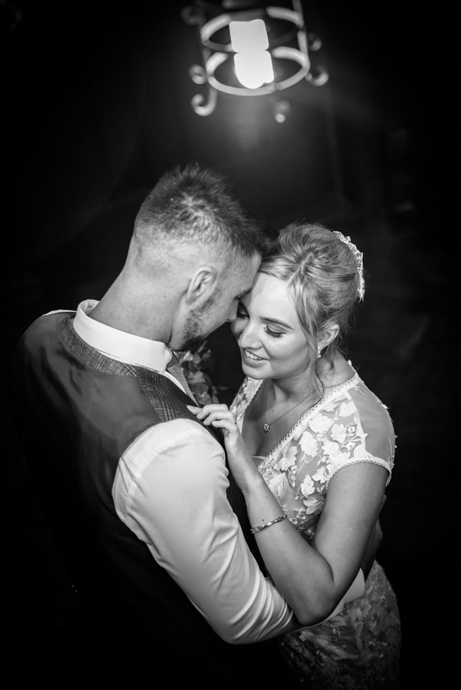 Black and white bridal portraits,  wedding photographers Carlisle register office elopement wedding Lake District