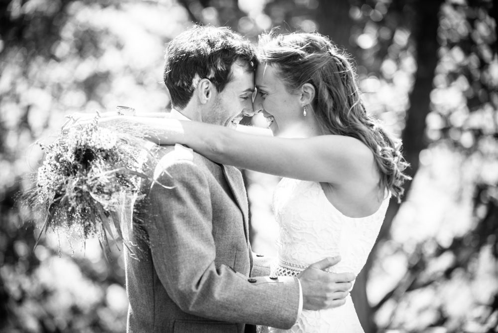 Looking at each other, Howgills wedding, Sedbergh, Lake District wedding photographers