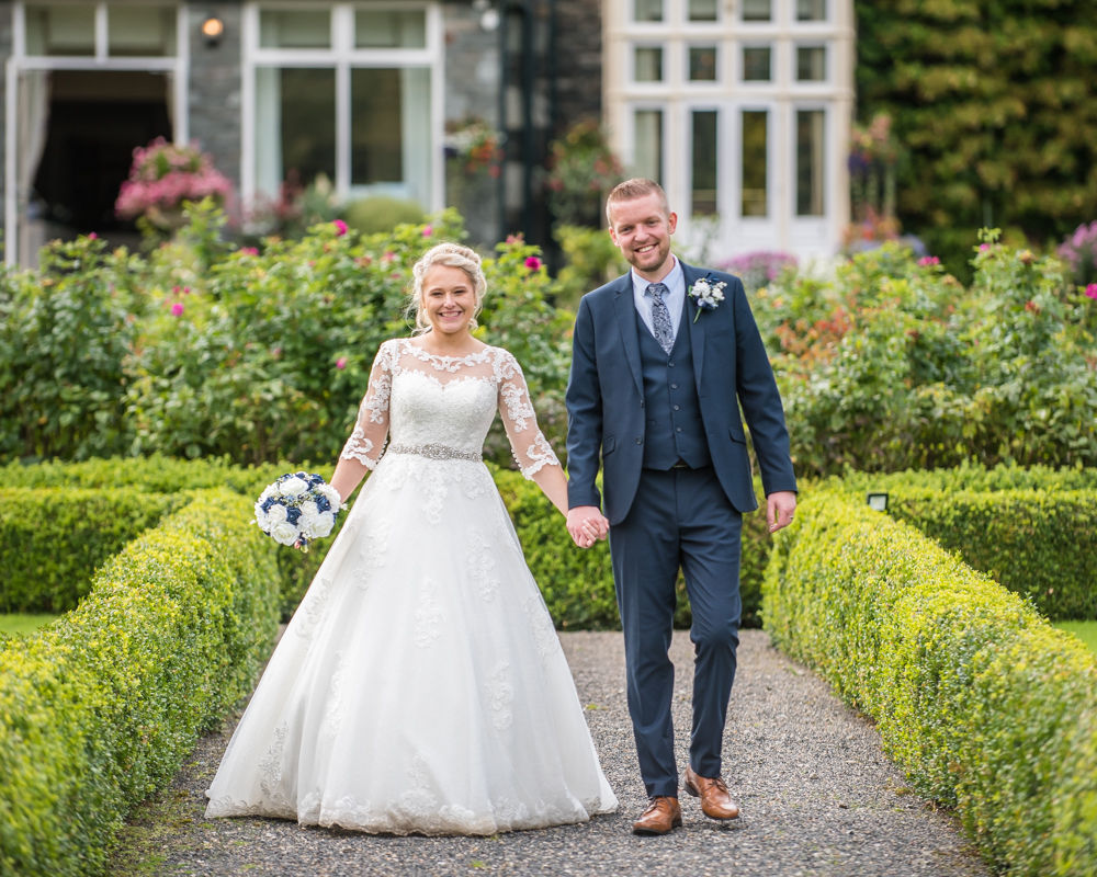 Walking in the grounds, Inn on the Lake Weddings, Lake District