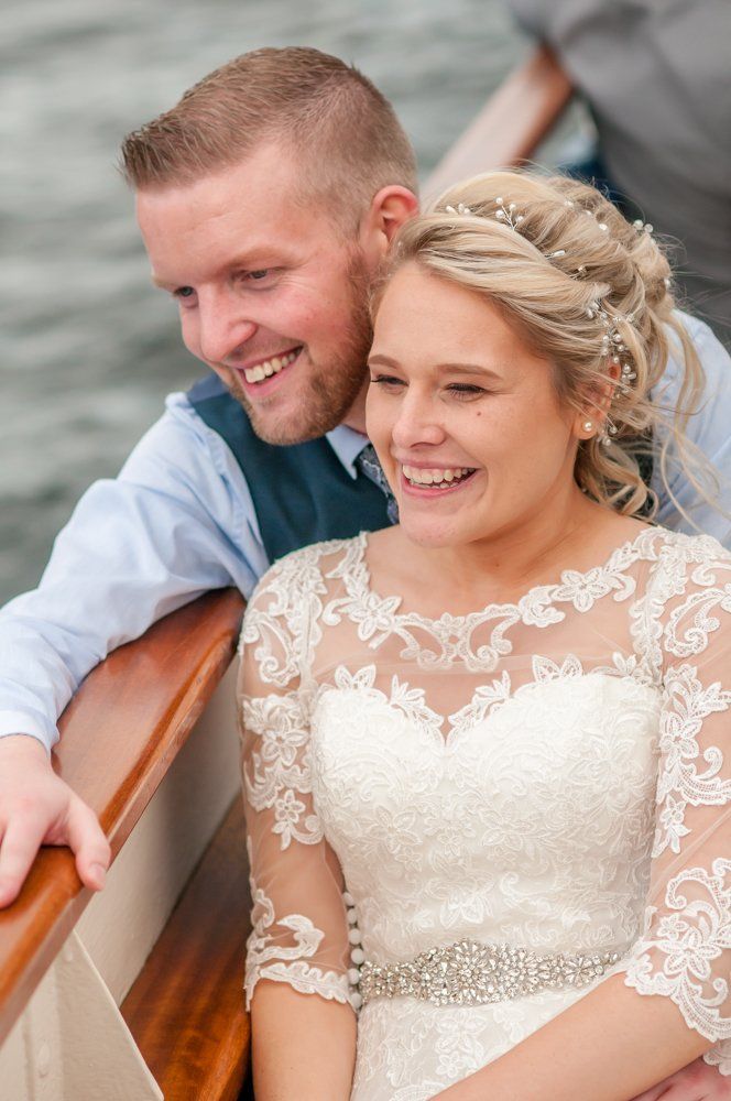 Taking 5 on the boat, Inn on the Lake Weddings, Lake District