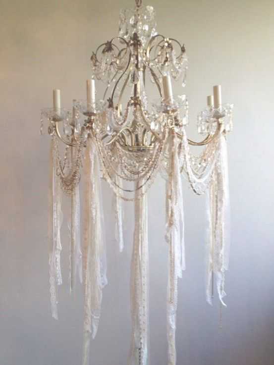 Featured Photo of Shabby Chic Chandelier