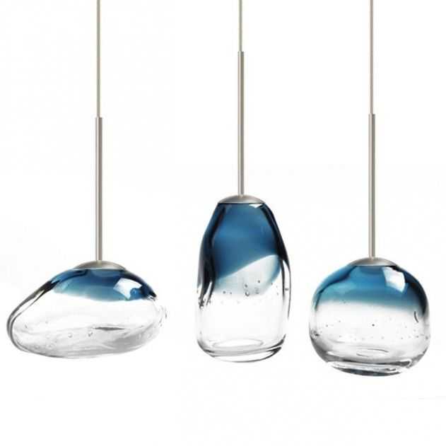 Featured Photo of Modern Mini Pendant Light With Art Glass