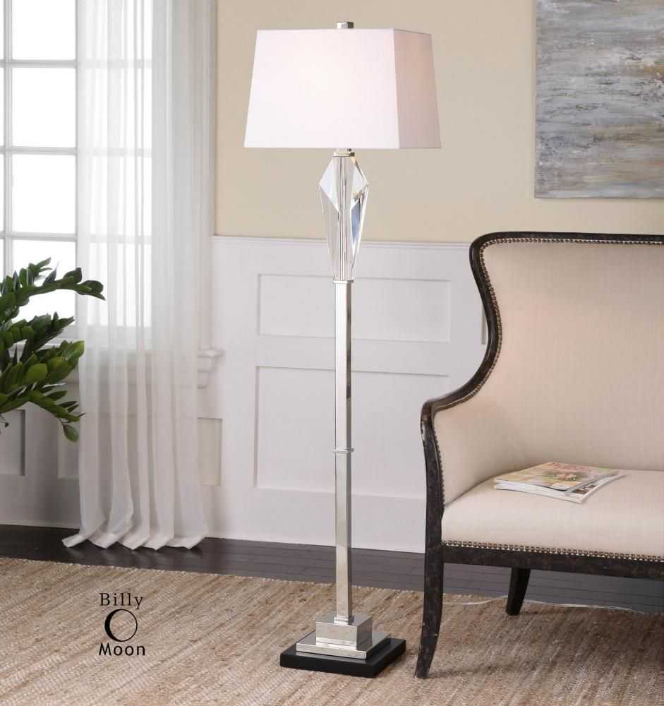 Altavilla Cut Crystal Floor Lamp : 9lunk | Minnesota Lighting Fireplace &  Flooring Within Wide Crystal Floor Lamps For Contemporary House (Gallery 2 of 15)