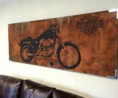 2023 Latest Canvas Harley Davidson Wall Art