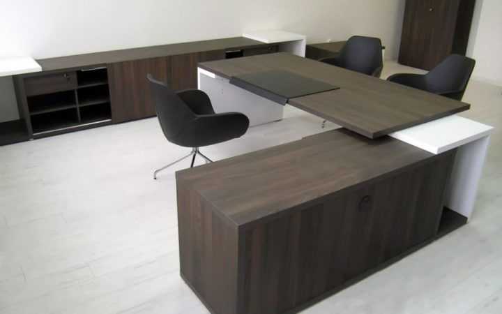 Modern L Shaped Executive Desk