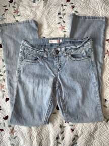 Vintage  Low-Rise Denim Jeans