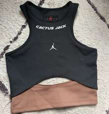 x Cactus Jack travis scott cutout tank top