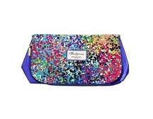 Shoshanna for Elizabeth Arden Multicolor Dot Pattern Makeup Travel Bag Case