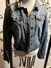 Nordstrom Women’s Denim Jean Jacket Pockets Size M