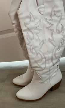 White Cowboy Boots