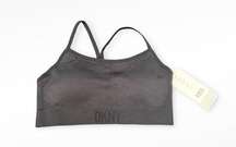 Women’s Black DKNY Sports Bra Size Small NWT