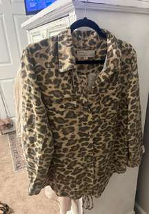 Cheetah Print Top