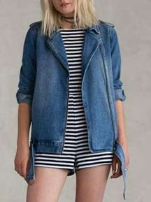 Warrior Oversized Slouch Jean Jacket