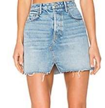 NWOT GRLFRND Revolve Milla Denim Mini Skirt Size 6 26 Waist