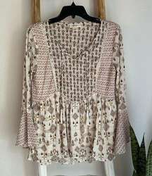 Style & Co - boho flowy blouse