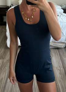 Navy One Piece Bodysuit