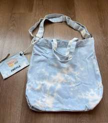 Wallflower Tie dye Tote Bag