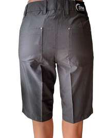 NWT ~ ZYIA Gray Clubhouse Activewear Athleisure Golf Shorts ~ Women's Size XS