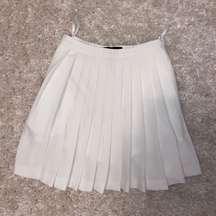 White Tennis Skirt