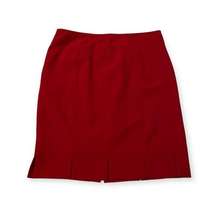 Kasper Women's Plus Size Red 2-Piece Set Blazer/Skirt Size 18 Business Casual