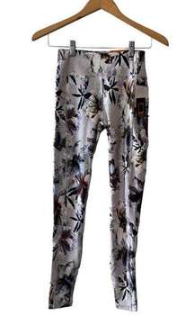 Gottex Double Pocket High Waist Flex Compression Floral Leggings Size Small