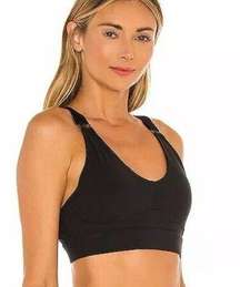 Varley Womens Blaine Sports Bra Size XS Black