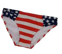 flag print Bikini Bottom