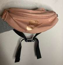 Nike Peach Colored Belt Bag Waistpack