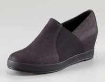 Lean Nubuck Leather Concealed Wedge