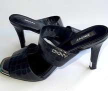 DKNY Black Baz Dress Sandals