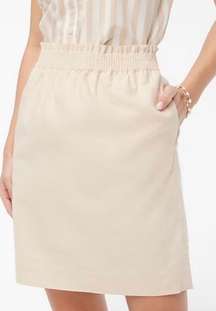 J CREW NWOT Linen Blend City Pencil Skirt Size 8