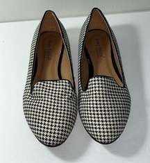 Henry Ferrera Shadow Flats Black White  Women’s Size 7