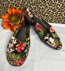 Soft System Flex Flowered Support Shoes | 8M |