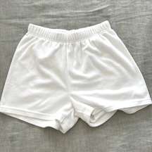 NWOT TNA Aritzia Towel Terry Shorts in White XS