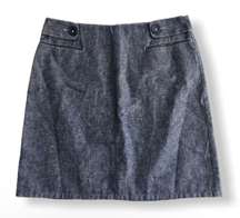 SZ 12 Gray A-Line Skirt